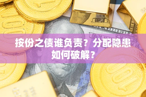 武汉按份之债谁负责？分配隐患如何破解？