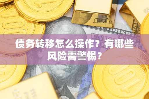 武汉债务转移怎么操作？有哪些风险需警惕？
