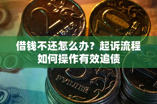武汉借钱不还怎么办？起诉流程如何操作有效追债