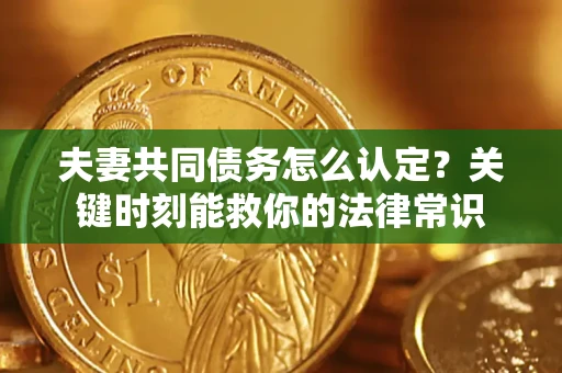 武汉夫妻共同债务怎么认定？关键时刻能救你的法律常识