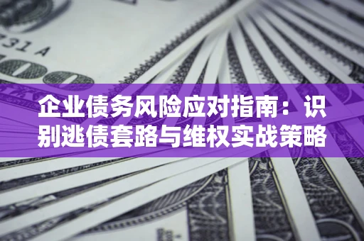武汉企业债务风险应对指南：识别逃债套路与维权实战策略