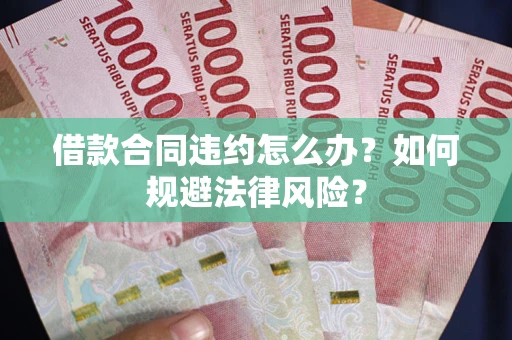 武汉借款合同违约怎么办？如何规避法律风险？